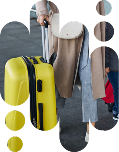 Mobile airline booking interface