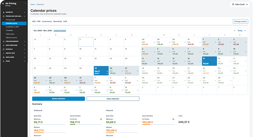 APS for Navitaire screenshot