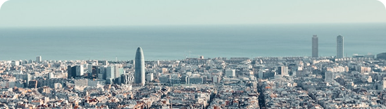 Barcelona skyline