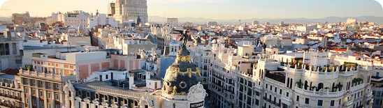 Madrid skyline