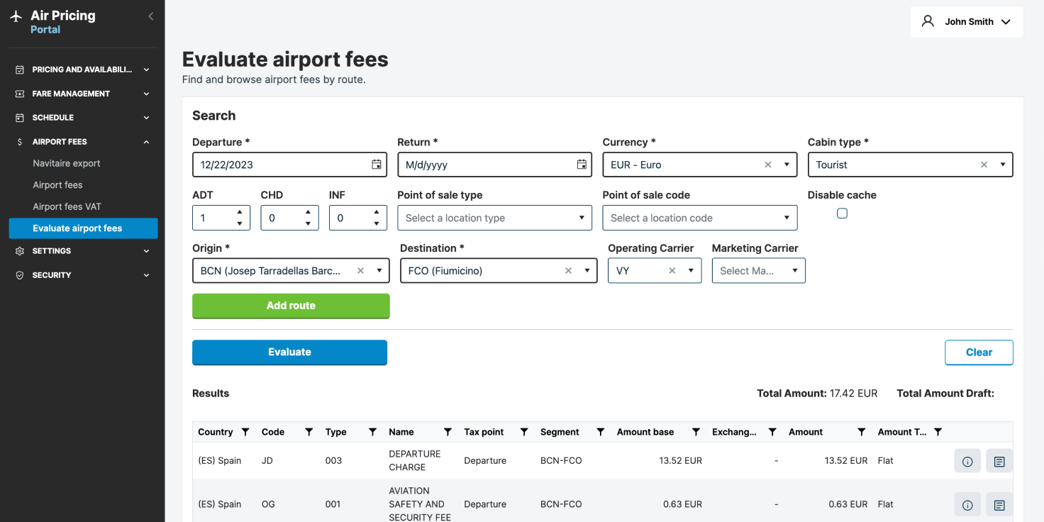 Streamlining airport tax updates for Vueling